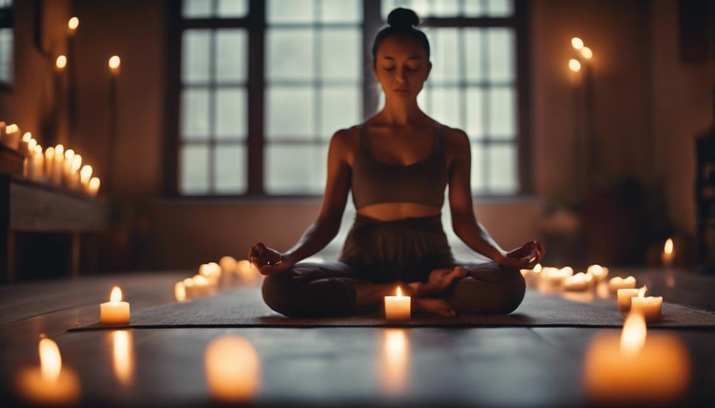 yin yoga und meditation
